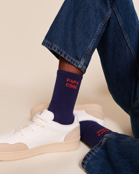 Socks “Papa Cool” Navy
