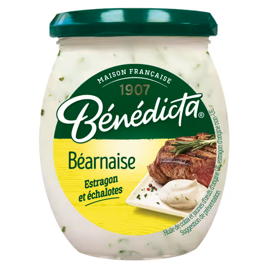 Béarnaise sauce 260g - 9.2oz Bénédicta
