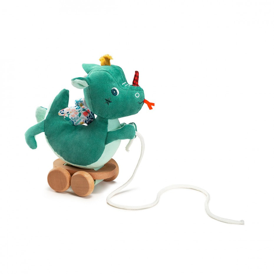 Joe Pull Along Cuddle - Lilliputiens