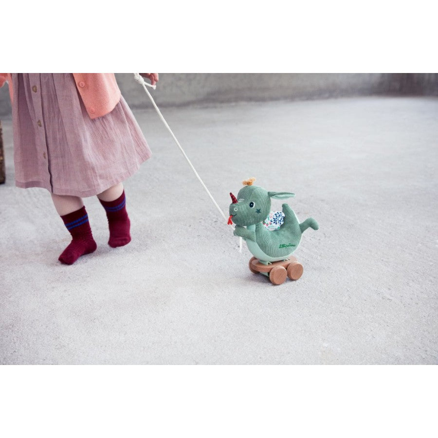 Joe Pull Along Cuddle - Lilliputiens