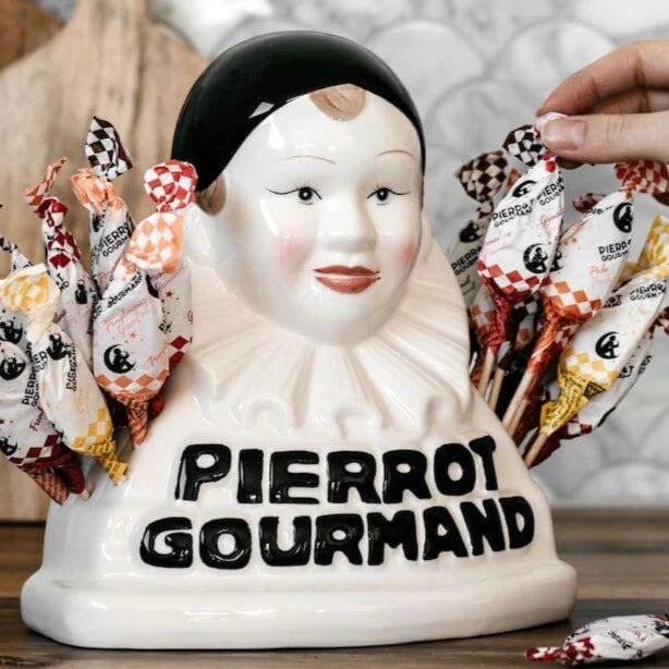 Pierrot Gourmand - Lollipops assorted fruit & caramel mixed