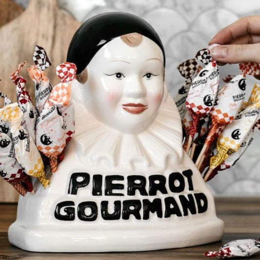 Pierrot Gourmand - Lollipops assorted fruit & caramel mixed