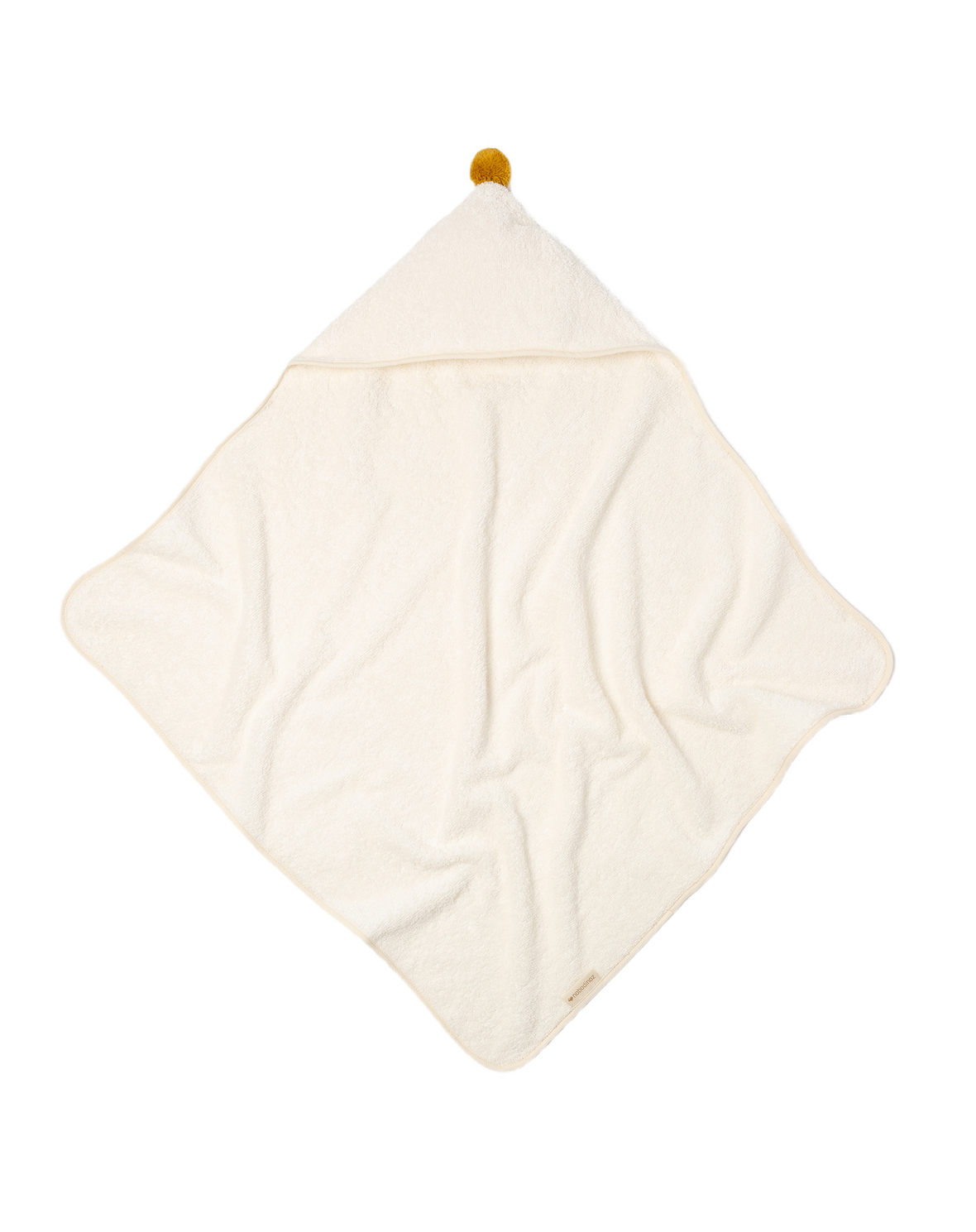 So cute Baby Bath Cape - natural
