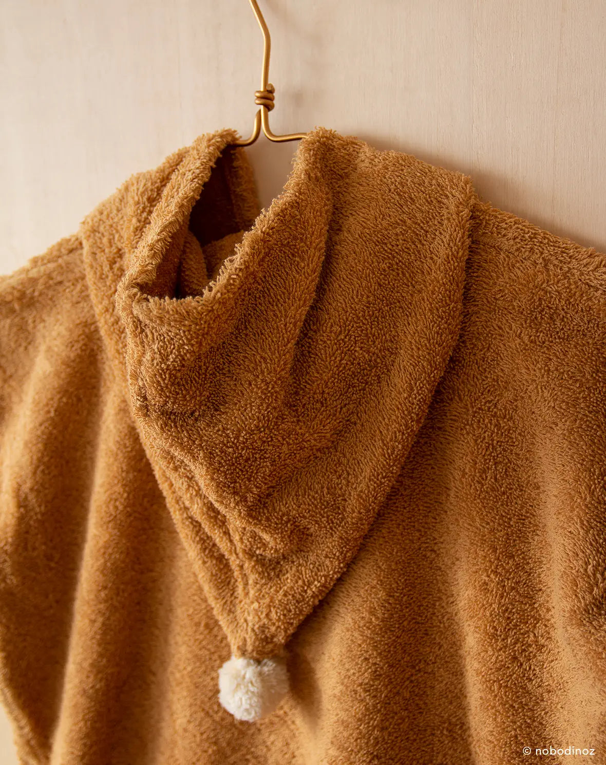 So cute bath poncho 3-5 Y - caramel