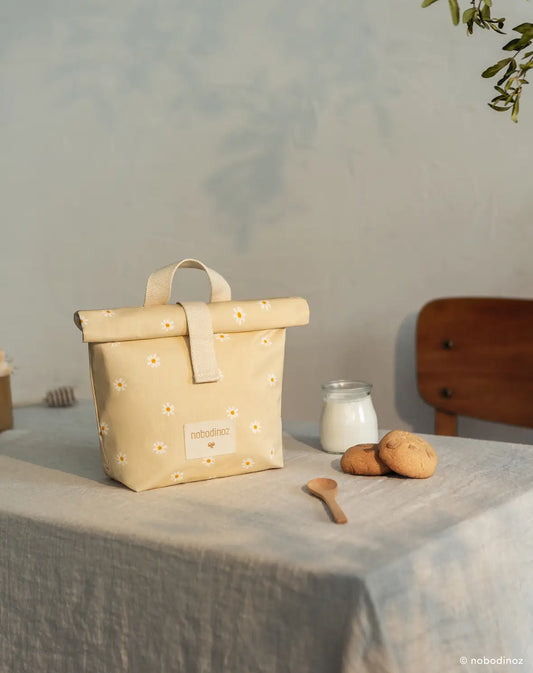 Sunshine ECO lunch bag - daisies