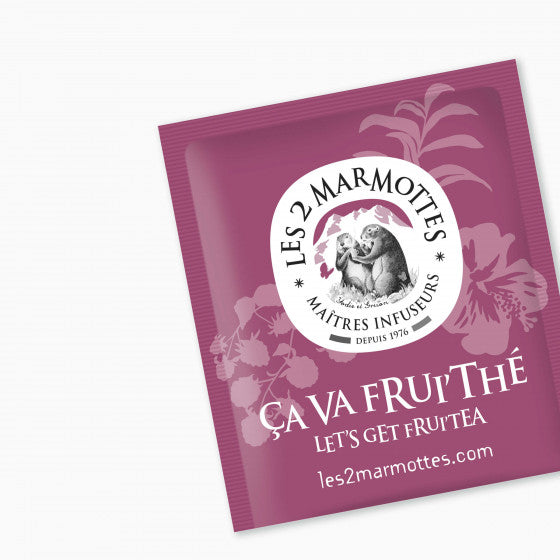 LES 2 MARMOTTES ÇA VA FRUI’THÉ - Organic Raspberry Black Tea