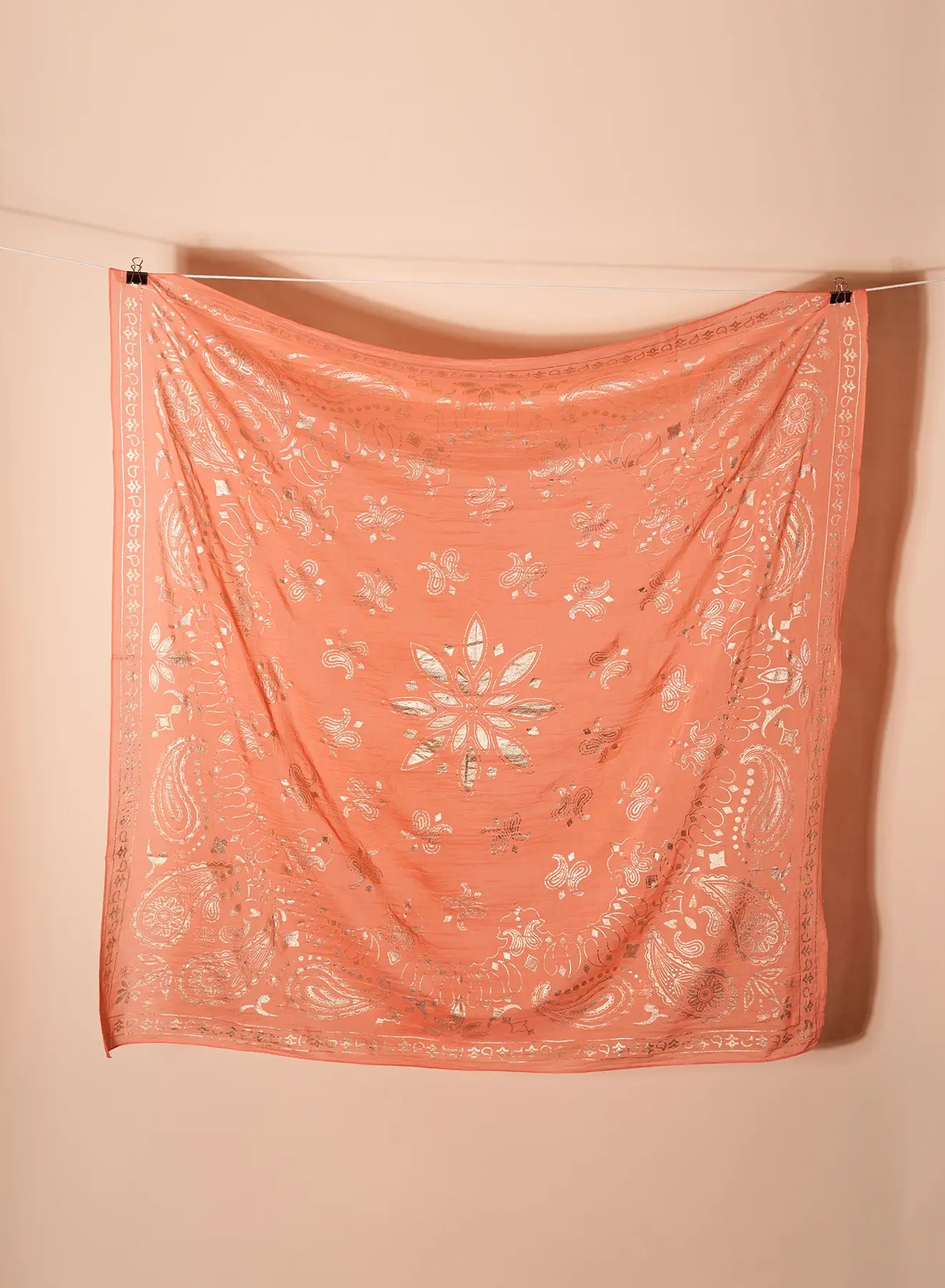 Bandana Corail and Gold