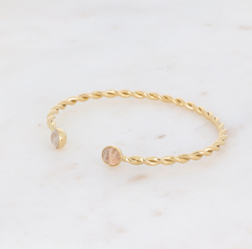 Livia Bracelet Sun Stone Gold