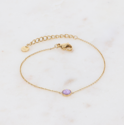 Sohan Bracelet Gold & Swarovski Crystals