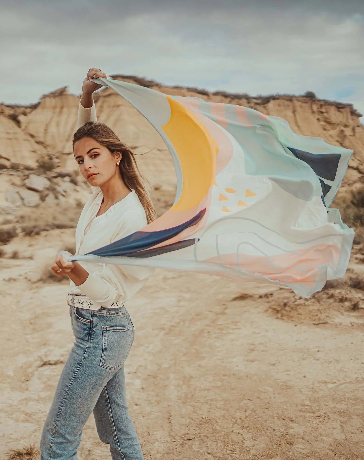 Tulum Scarf Azul