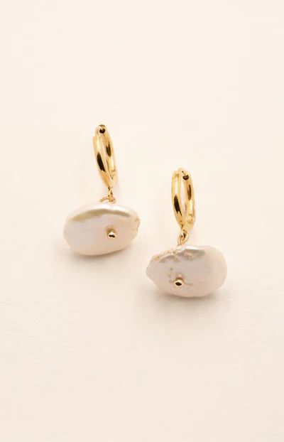 Cassioppee Earring Mother-of-Pearl Gold