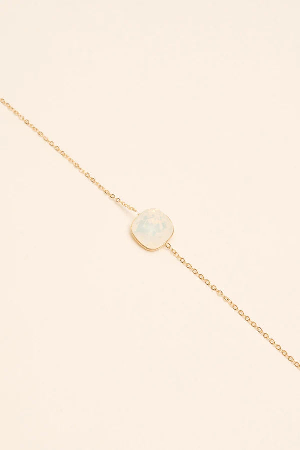Bea Bracelet Gold & Swarovski Crystal