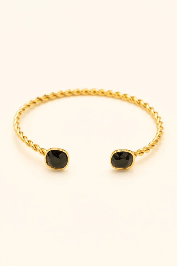 Manoel Bracelet Swarovski Crystal & Gold