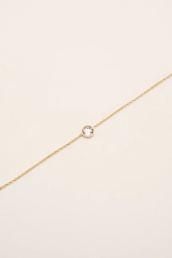 Sohan Bracelet Gold & Swarovski Crystals