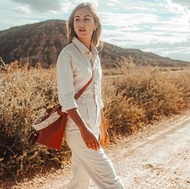 Livio Bucket Bags Camel