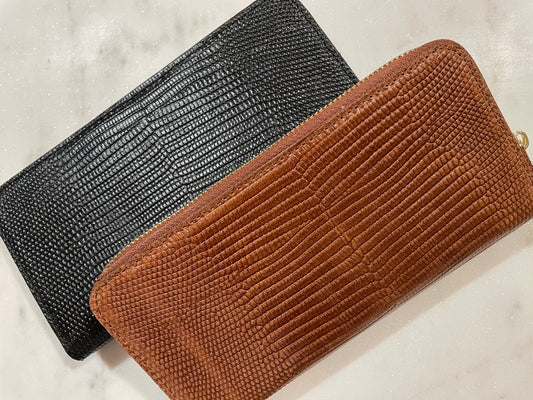 Leather Zip Wallet