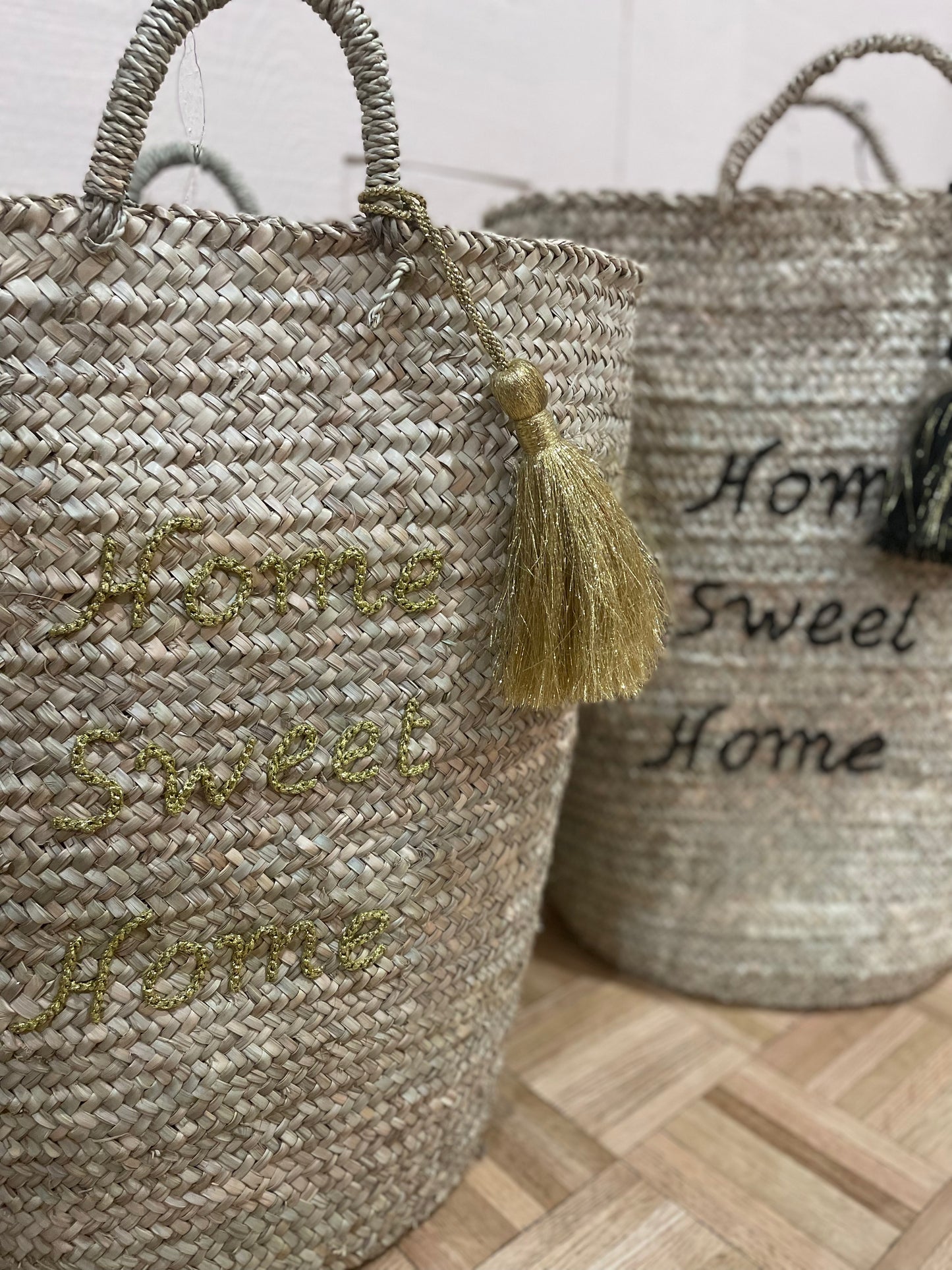 Basket Home Sweat Home Gold