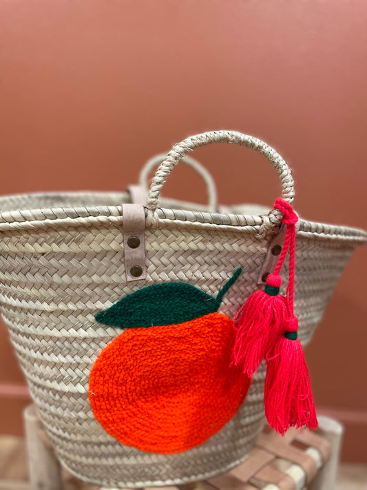 Moroccan Basket Bag Fruit